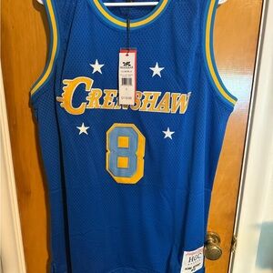 Headgear Classic Crenshaw Kobe Basketball Jersey Retail $$110